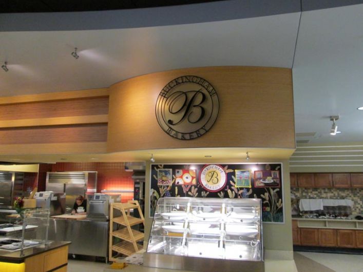 Buckingham Bakery Interior Signage