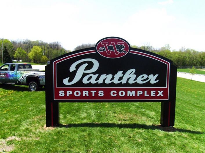 Wilmot Union High School Sign - Salem, WI